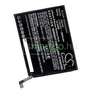 VHBW Telefon akkumulátor akku Wiko 386768 - 3800mAh, 3.85V, Li-polymer