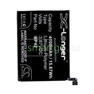 VHBW Telefon akkumulátor akku Xiaomi BP42 - 4100mAh, 3.87V, Li-polymer