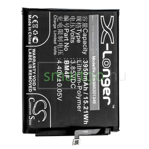 VHBW Telefon akkumulátor akku Xiaomi BM4F - 3950mAh, 3.85V, Li-polymer