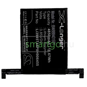 VHBW Telefon akkumulátor akku ZTE Li3945T44P8H906455 - 4850mAh, 3.85V, Li-polymer