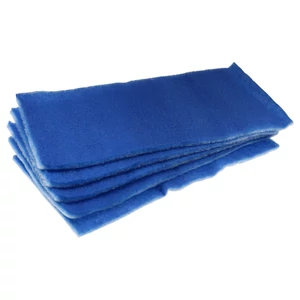 VHBW 5x levegőszűrő Wolf 1668494 helyett Wolf Vent számára - Szűrő osztály G4, fehér, kék