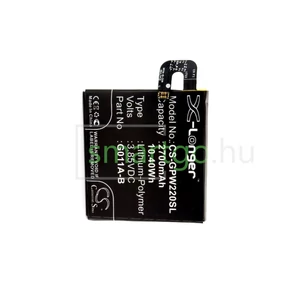 VHBW Telefon akkumulátor akku Google G011A - 2700mAh, 3.85V, Li-polymer
