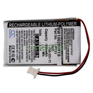 Akkumulátor Sony 383562A, CMA07E, PL-383450 - 850mAh, 3.7V