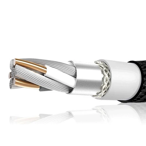 5 m 2A USB - Micro USB kábel - fekete