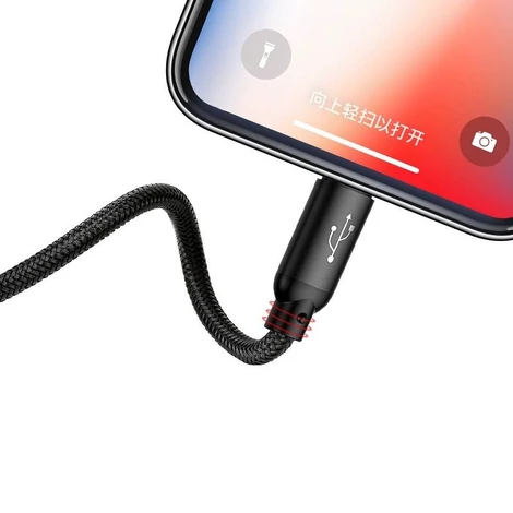 Baseus 3 az 1-ben USB-C / Lightning / Micro 3A 1