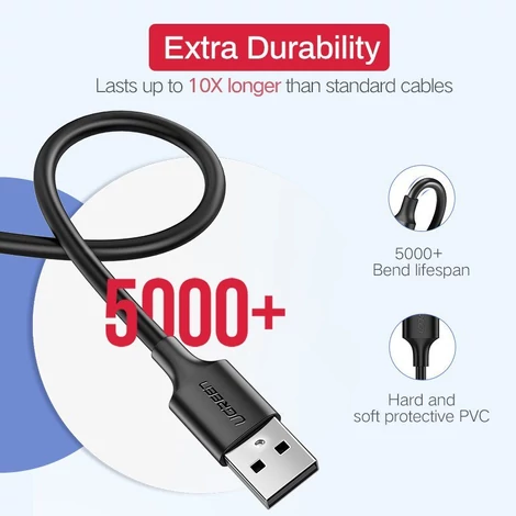 USB-Mikro USB-kábel UGREEN QC 3.0 2
