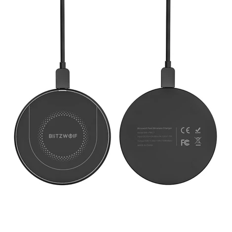 BlitzWolf BW-FWC7 15W vezeték nélküli Qi töltő