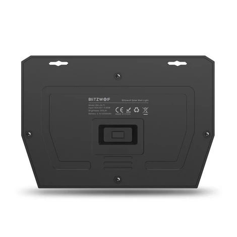 Blitzwolf BW-OLT1 kültéri napelemes LED lámpa mozgás- és szürkületérzékelővel