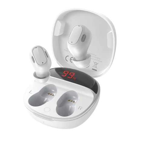 Baseus Encok WM01 Plus TWS fülhallgató (fehér)