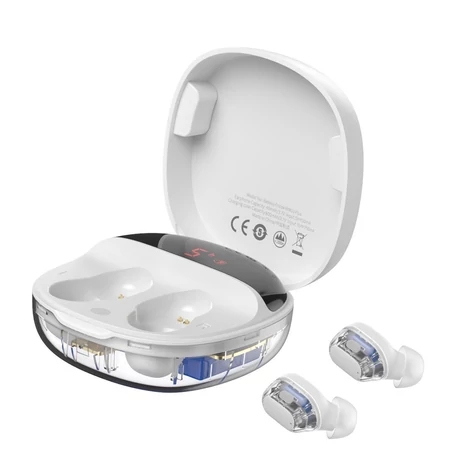 Baseus Encok WM01 Plus TWS fülhallgató (fehér)