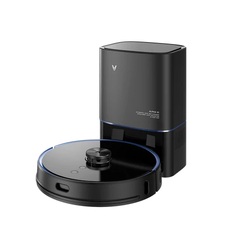 Viomi S9 Alpha robotporszívó porgyűjtő állomással (fekete)