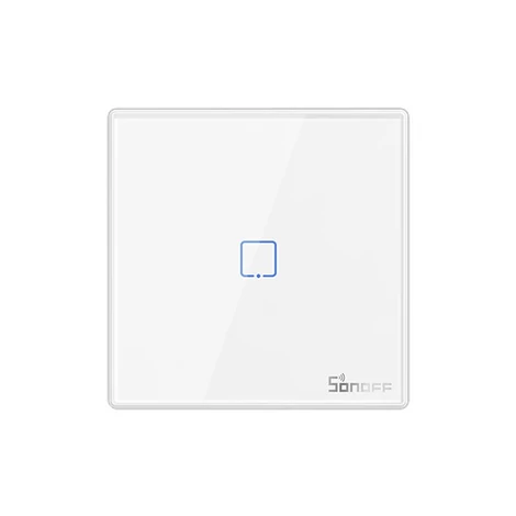 Smart Wireless Wall Switch Sonoff T2EU1C-RF 433MHz (1-channel)