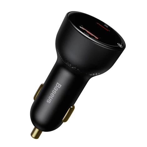 100W + USB-C kábel (fekete)