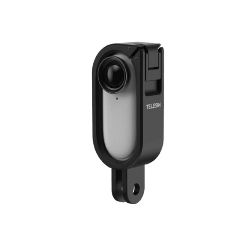 Ház / keret Telesin rögzítéssel Insta360 GO 2 (IS-CFR-001) fekete