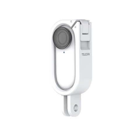 Ház / keret Telesin rögzítéssel Insta360 GO 2 (IS-CFR-002) fehér