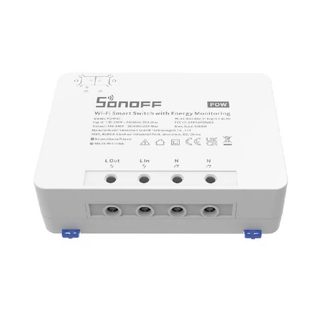 Sonoff Smart WiFi POWR3 kapcsoló nagy teljesítménnyel