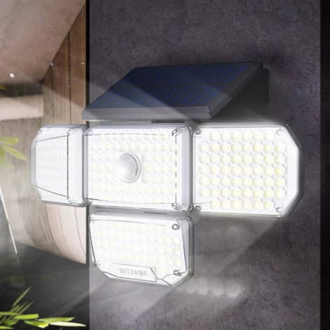 Blitzwolf BW-OLT6  kültéri napelemes LED lámpa mozgás- és szürkületérzékelővel