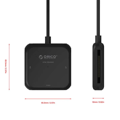 Orico USB 3.0 4 az 1-ben kártyaolvasó (fekete)