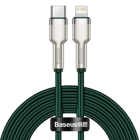 USB-C kábel a Lightning Baseus Dynamic sorozathoz, 20 W, 1 m (fehér)