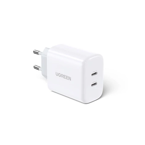 Ugreen CD243 adapter, 2x USB-c, 40 W  (fehér)