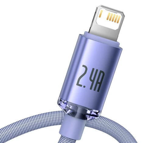 USB-kábel Lightning Baseus Crystal Shine