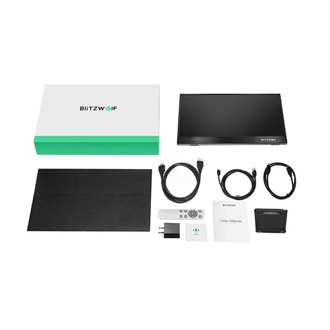 Érinthető monitor BlitzWolf BW-PCM3 15.6 hüvelykes (fekete)