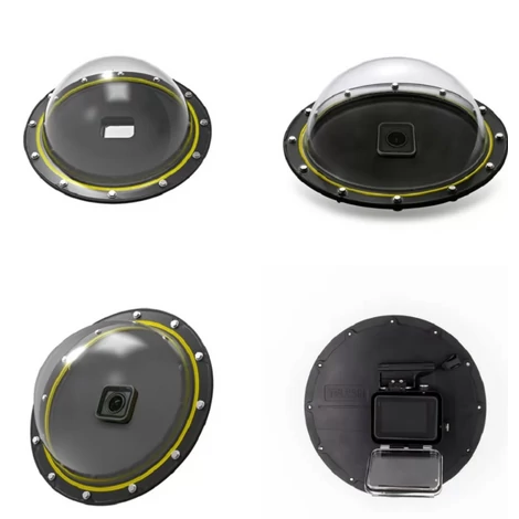 Dome Port víz alatti tok Telesin GoPro Hero 8 (GP-DMP-T08) számára