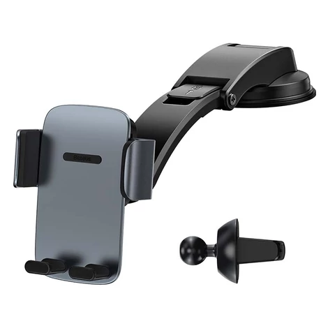 Baseus Easy Control Pro autós tartó hűtőrácshoz / műszerfalhoz (fényfolt)