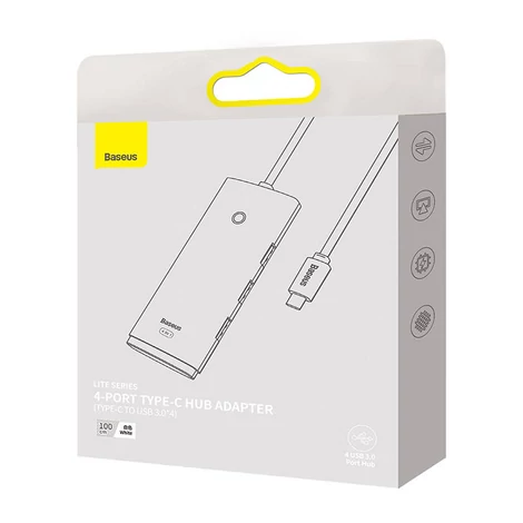 Baseus Lite Series Hub 4in1 USB-C 4x USB 3.0 + USB-C