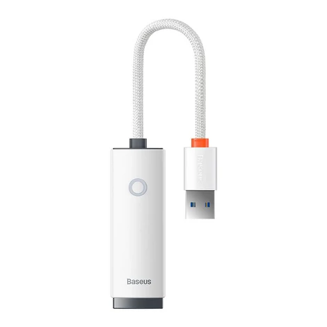 Baseus Lite Series USB – RJ45 hálózati adapter (fehér)