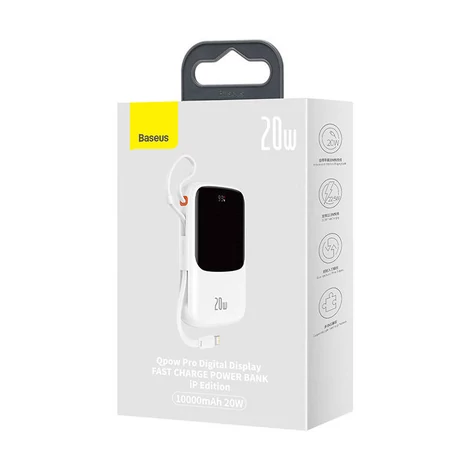 Powerbank Baseus Qpow Pro Lightning kábellel