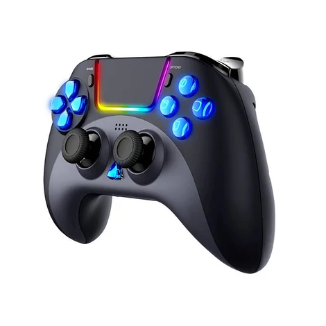 iPega PG-P4023B Vezeték nélküli játékvezérlő touchpad PS4 (fekete)