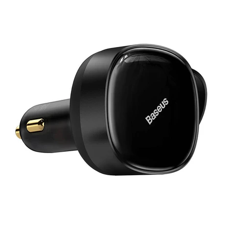 Baseus Enjoyment autós töltő + 2 USB-C kábel + Lightning 3A