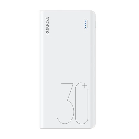 Romoss Sense 8+ Powerbank,30000mAh (fehér)