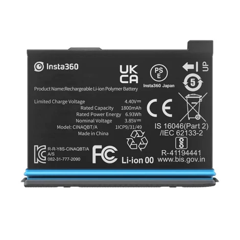 Akkumulátor Insta360 X3 1800 mAh