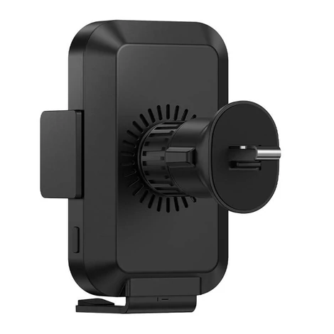 Baseus Halo car holder with 15W inductive charger (black)