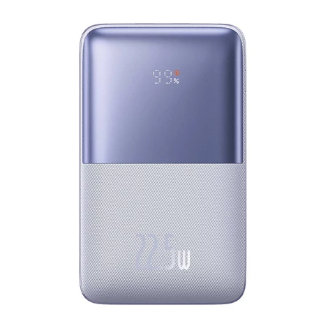 Baseus Bipow Pro Powerbank 20000mAh, 2xUSB, USB-C, 22.5W (lila)