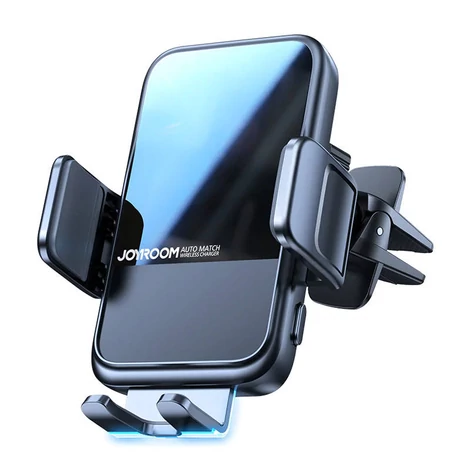 Magnetic car holder Joyroom JR-ZS2948 with Qi induction charger (black)