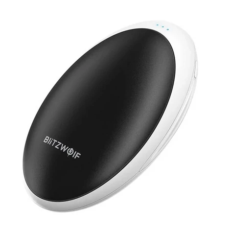 Blitzwolf BW-P15 Hordozható kézmelegítő és powerbank, 5200mAh (fekete)