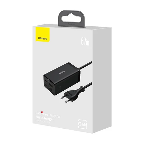 Baseus GaN5 Pro wall charger 2xUSB-C + USB + HDMI