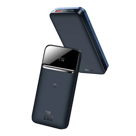 Baseus Magnetic vezeték nélküli Powerbank 10000mAh 20W (kék)