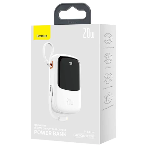 Baseus Qpow PRO Powerbank kábellel