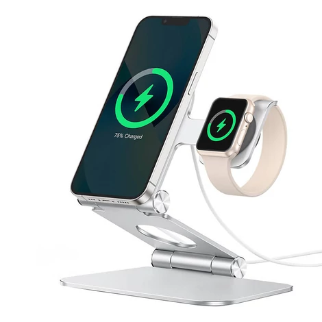 Omoton MS03 Phone and watch stand with charger holder
