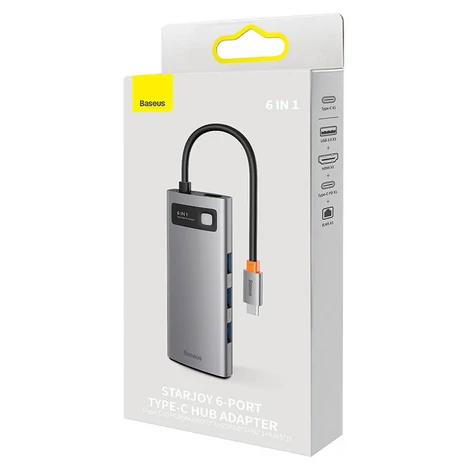 Baseus StarJoy 6 az 1-ben Hub