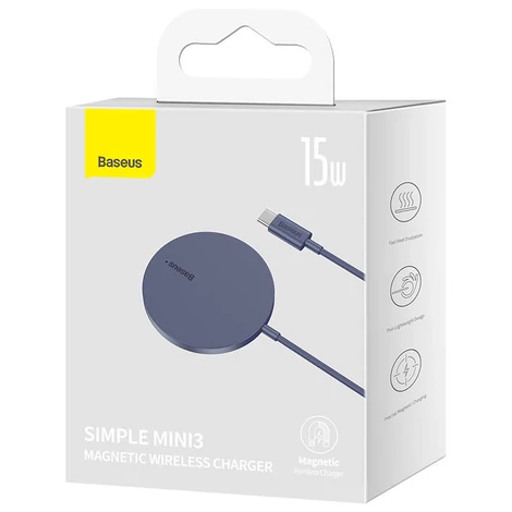 Baseus Simple Mini3 Mágneses vezeték nélküli töltő