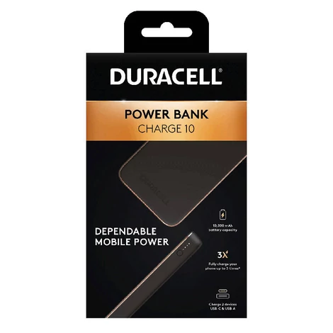 Powerbank Duracell Charge 10