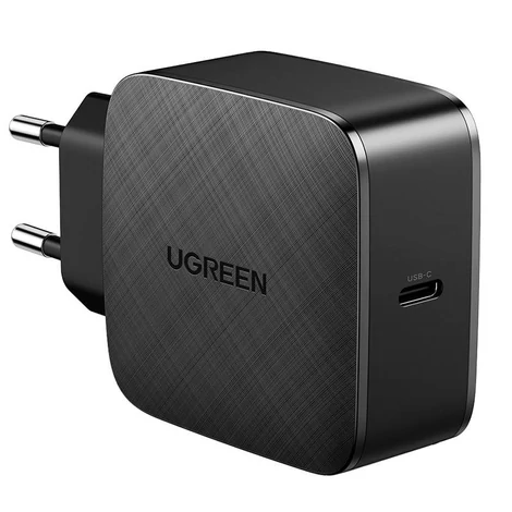 Fast Charger EU UGREEN, USB-C 65W,  GaN, PD 3.0 (black)