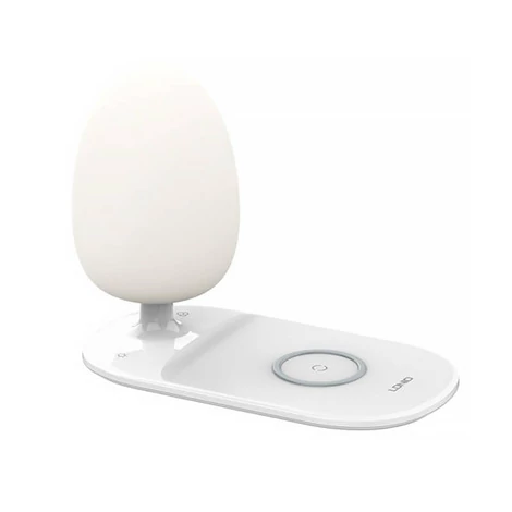 Night lamp with Qi wireless charging function