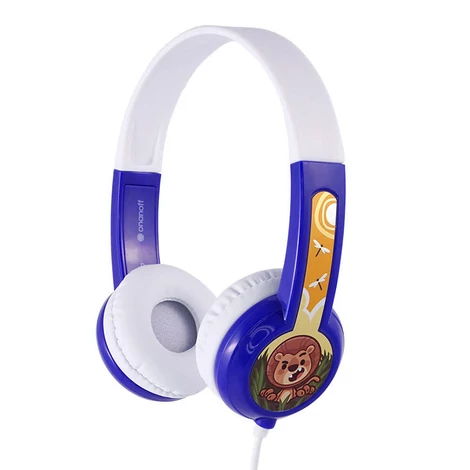 Wired headphones for kids Buddyphones DiscoverFun (Blue)