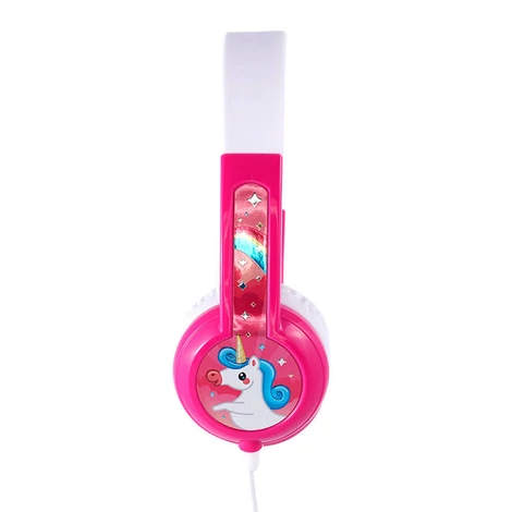 Wired headphones for kids Buddyphones DiscoverFun (Pink)